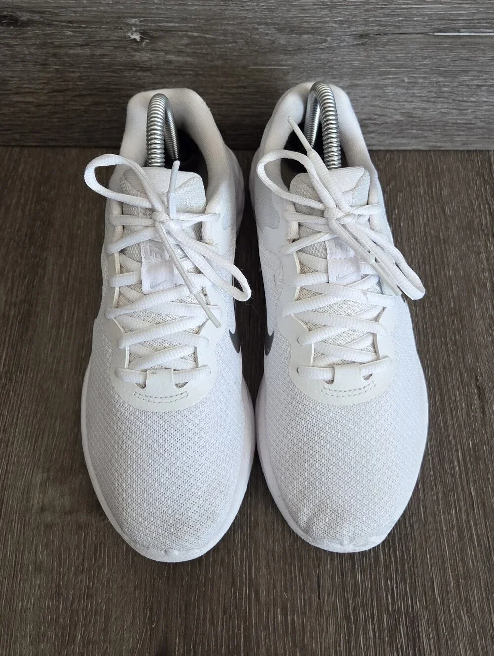 Nike Revolution 6 Next Nature White Running Shoes Womens 8